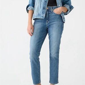 J Crew curvy straight jean surf wash size 25 NWT